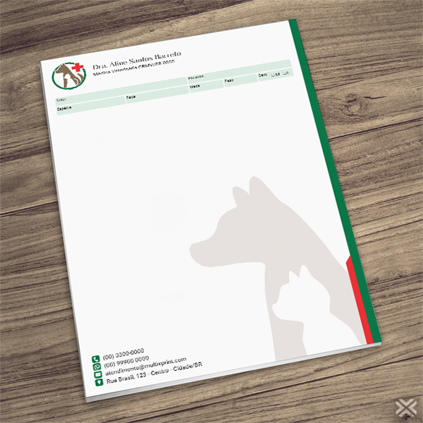 Receituário Veterinário 3016