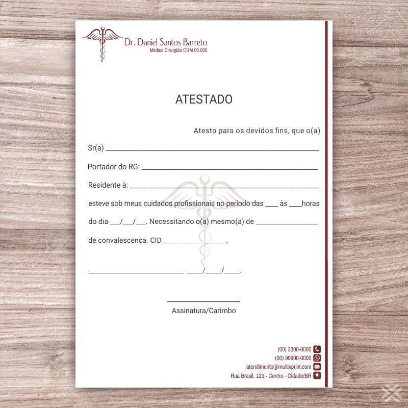 Atestado Médico 2321 - Imagem 2