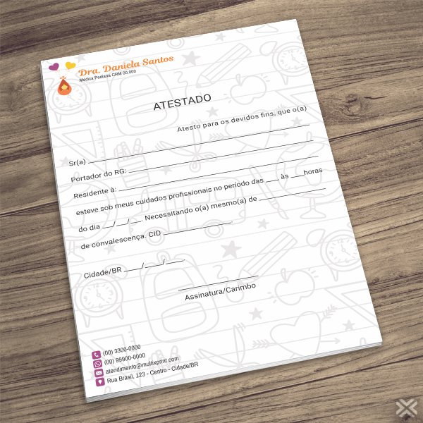 Atestado Médico 2354
