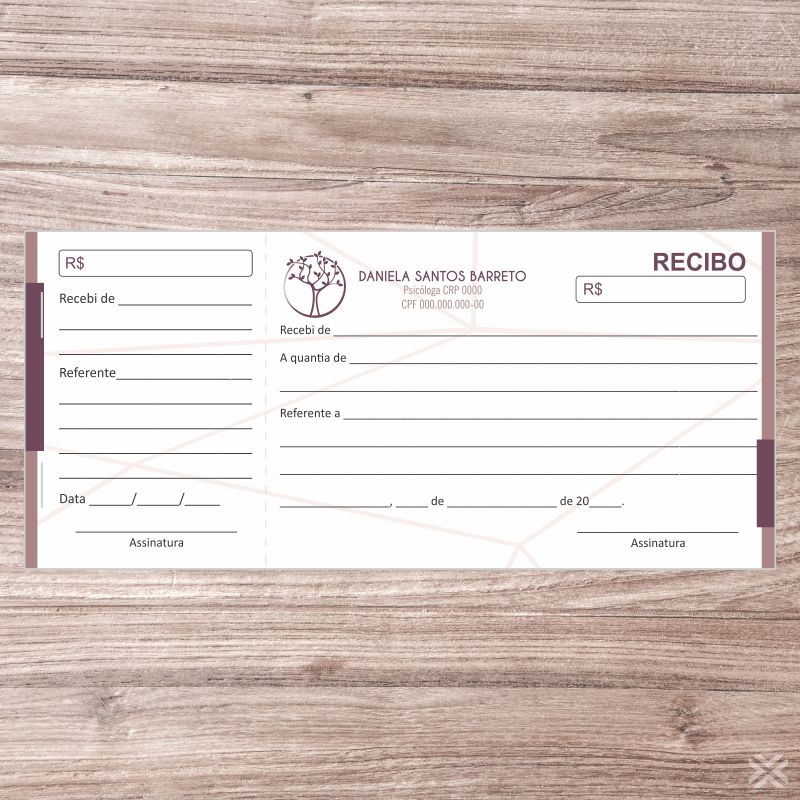 Recibo Psicólogo 27133 - Imagem 2