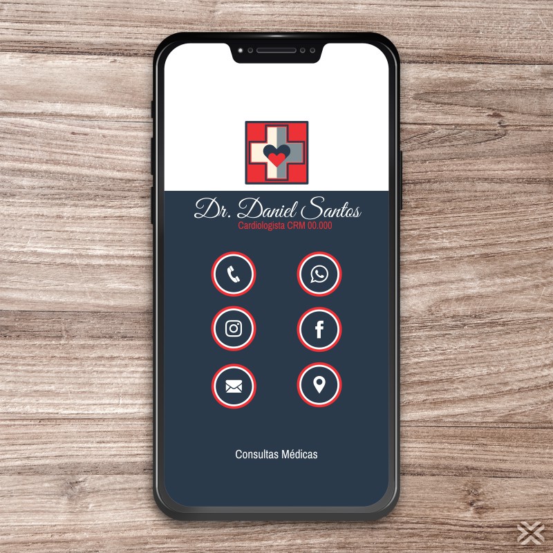 Cartão Digital Médico 2340