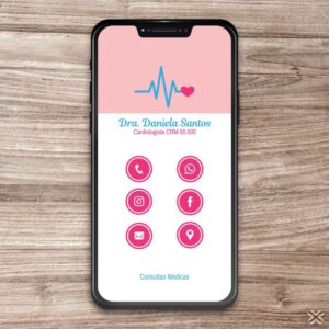 Cartão Digital Médico 2341