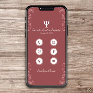 Cartão Digital Psicólogo 2727