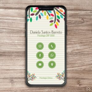 Cartão Digital Psicólogo 2762