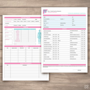Ficha Anamnese Esteticista 0801