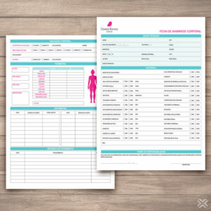 Ficha Anamnese Esteticista 0803