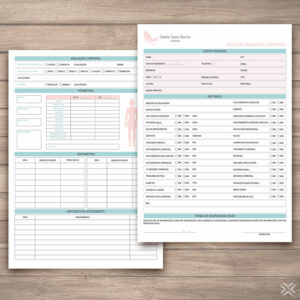 Ficha Anamnese Esteticista 0804