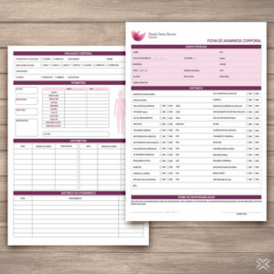 Ficha Anamnese Esteticista 0809