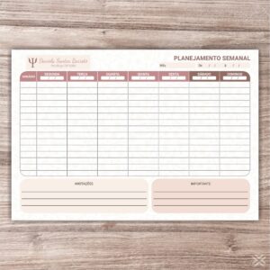 Planner Psicólogo 2707