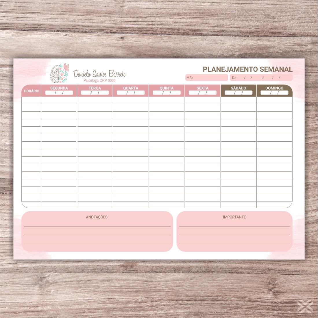 Planner Psicólogo 27135