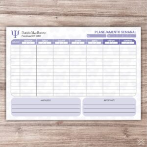 Planner Psicólogo 2725