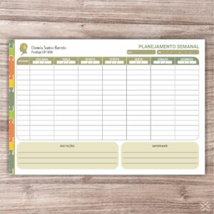 Planner Psicólogo 2730