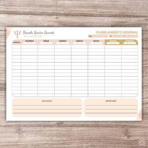 Planner Psicólogo 2752