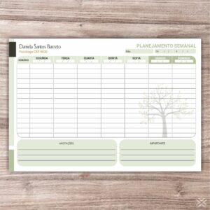 Planner Psicólogo 2765
