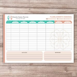 Planner Psicólogo 2777