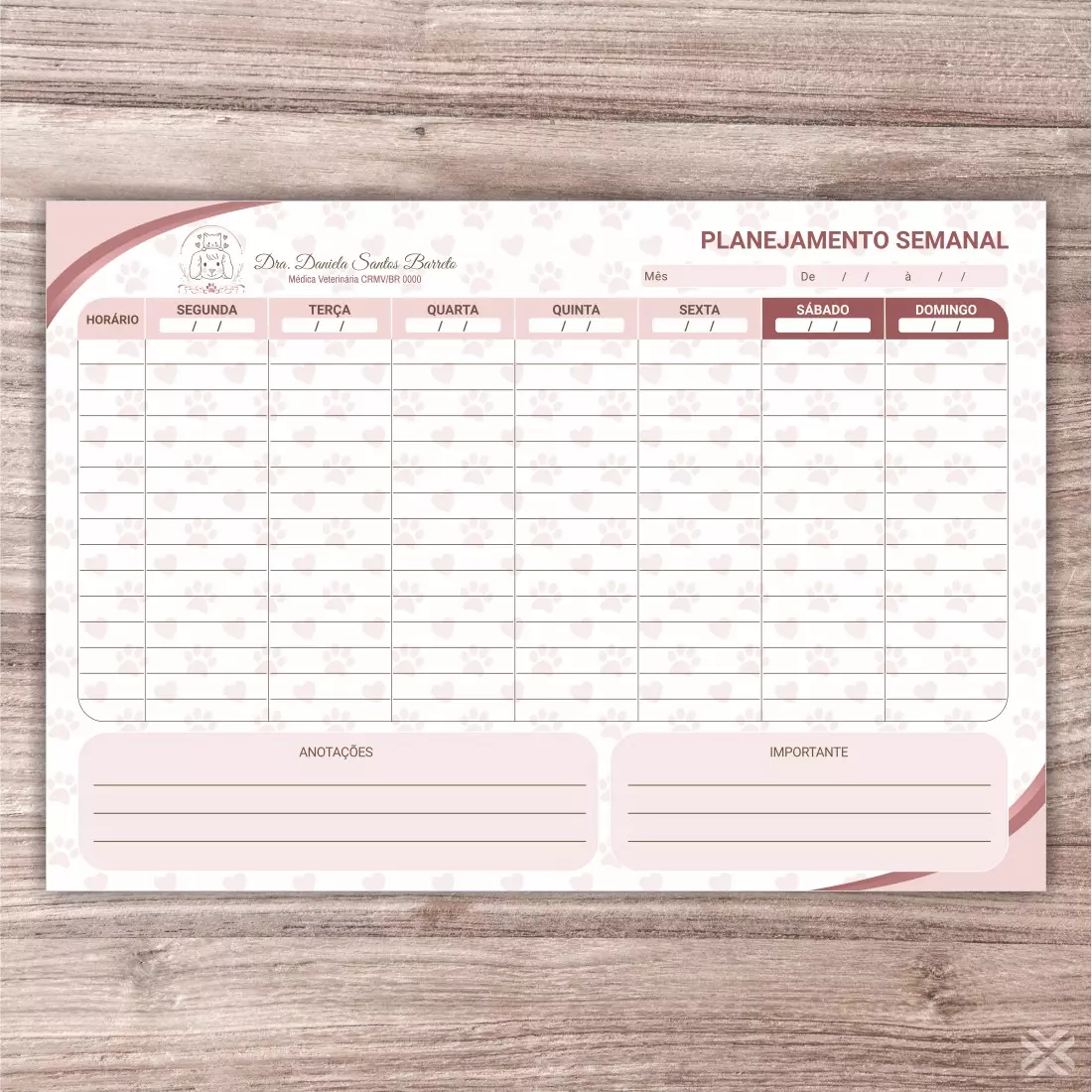 Planner Veterinário 30142