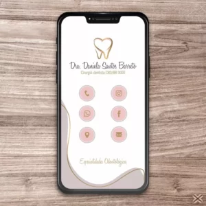 Cartão Digital Dentista 0685
