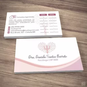 Cartão Agendamento Psicólogo 27145