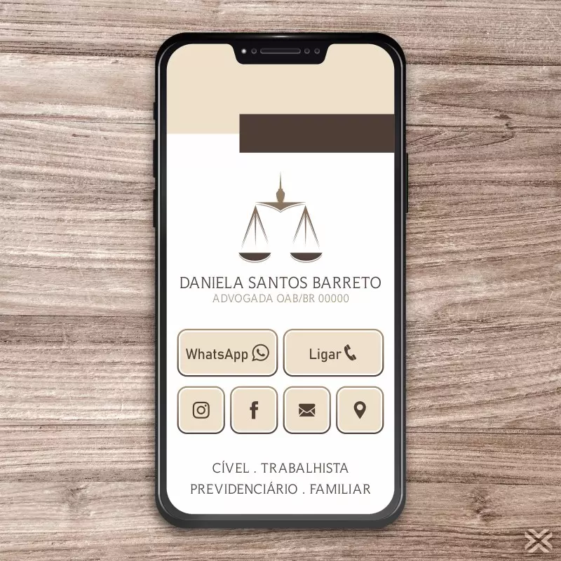 Cartão Digital Advogado 0177