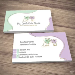 Cartão de Visita Veterinário 30138
