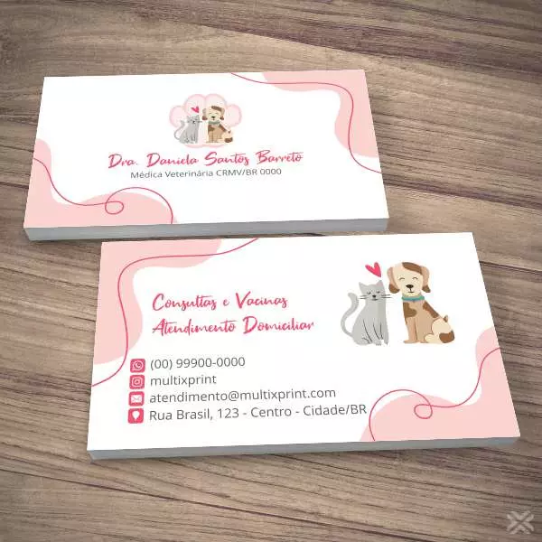 Cartão de Visita Veterinário 30141