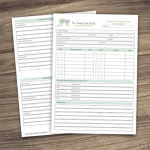 Ficha de Atendimento Veterinário 30138