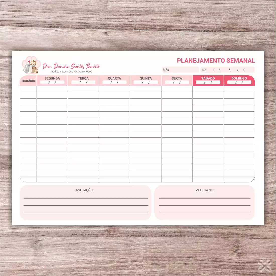 Planner Veterinário 30141