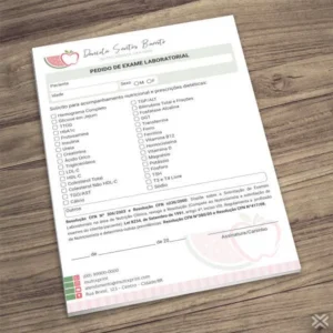 Pedido de Exame Nutricionista 24115