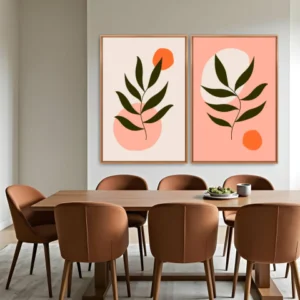 Quadro Ramos Leves por Ale Gazola kit duas telas