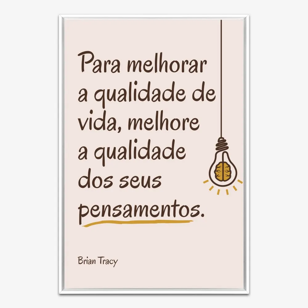 Quadro Psicologia Pensamentos - Imagem 4
