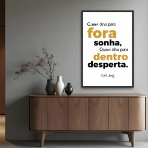 Quadro Psicologia Despertar Carl Jung