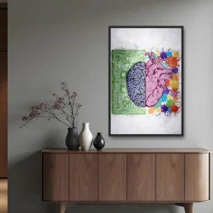 Quadro Psicologia em Cores