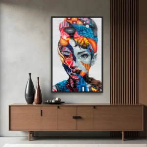 Quadro Audrey Hepburn Pintura