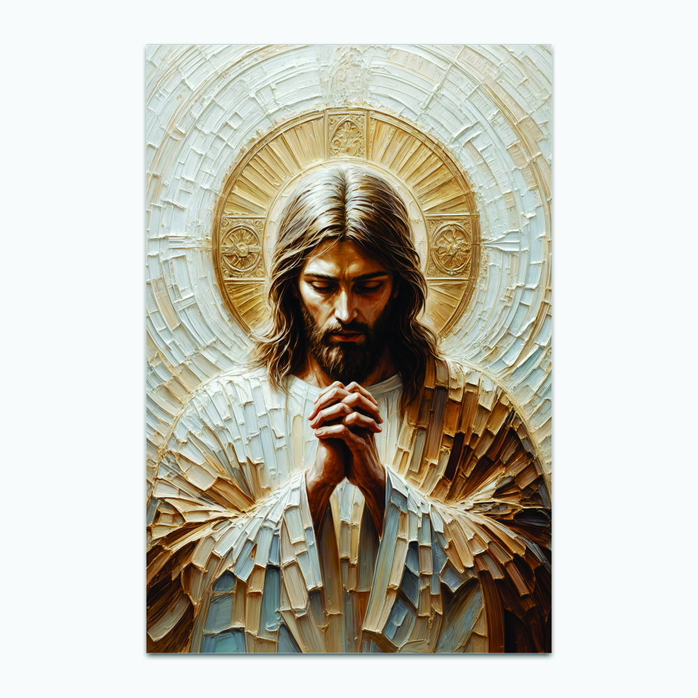 Quadro Jesus Em Oração - Imagem 3