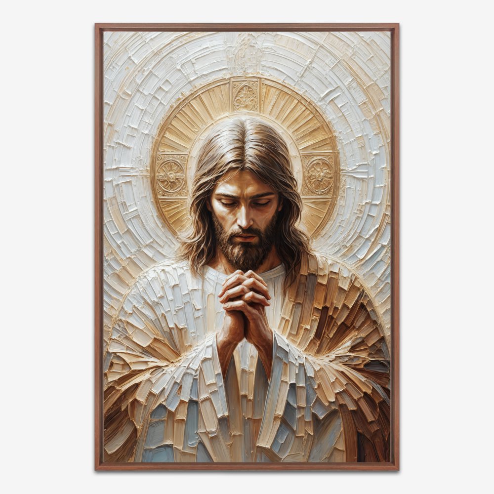 Quadro Jesus Em Oração - Imagem 5