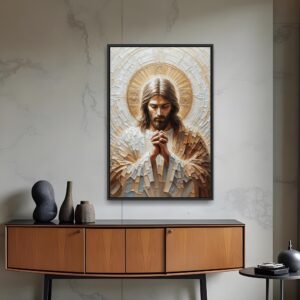 Quadro Jesus Em Oração