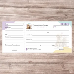 Recibo Veterinário 30145