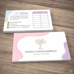 Cartão Agendamento Psicólogo 27149