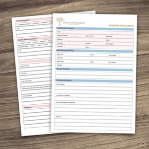 Ficha Anamnese Psicólogo 27149