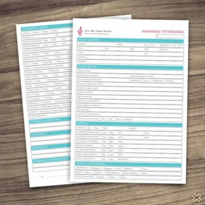 Ficha Anamnese Veterinária 3006