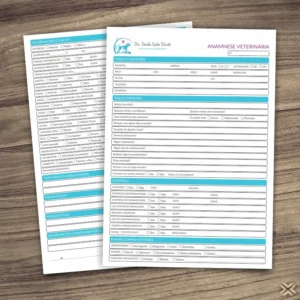 Ficha Anamnese Veterinária 3007