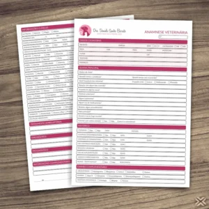 Ficha Anamnese Veterinária 30104