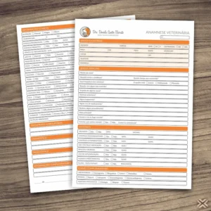 Ficha Anamnese Veterinária 30106
