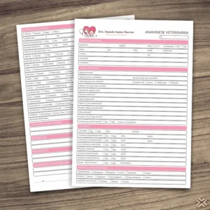 Ficha Anamnese Veterinária 30107