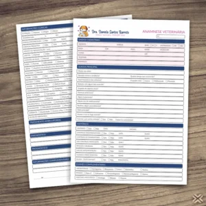 Ficha Anamnese Veterinária 30108