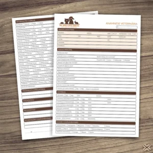 Ficha Anamnese Veterinária 30109