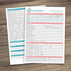 Ficha Anamnese Veterinária 30118