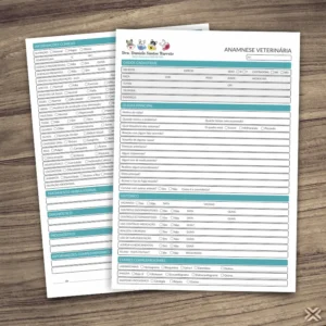 Ficha Anamnese Veterinária 30125