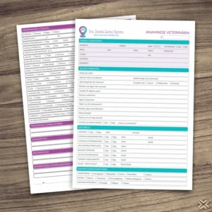 Ficha Anamnese Veterinária 30126