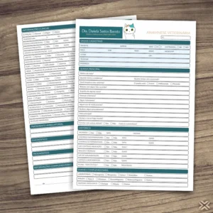 Ficha Anamnese Veterinária 30128